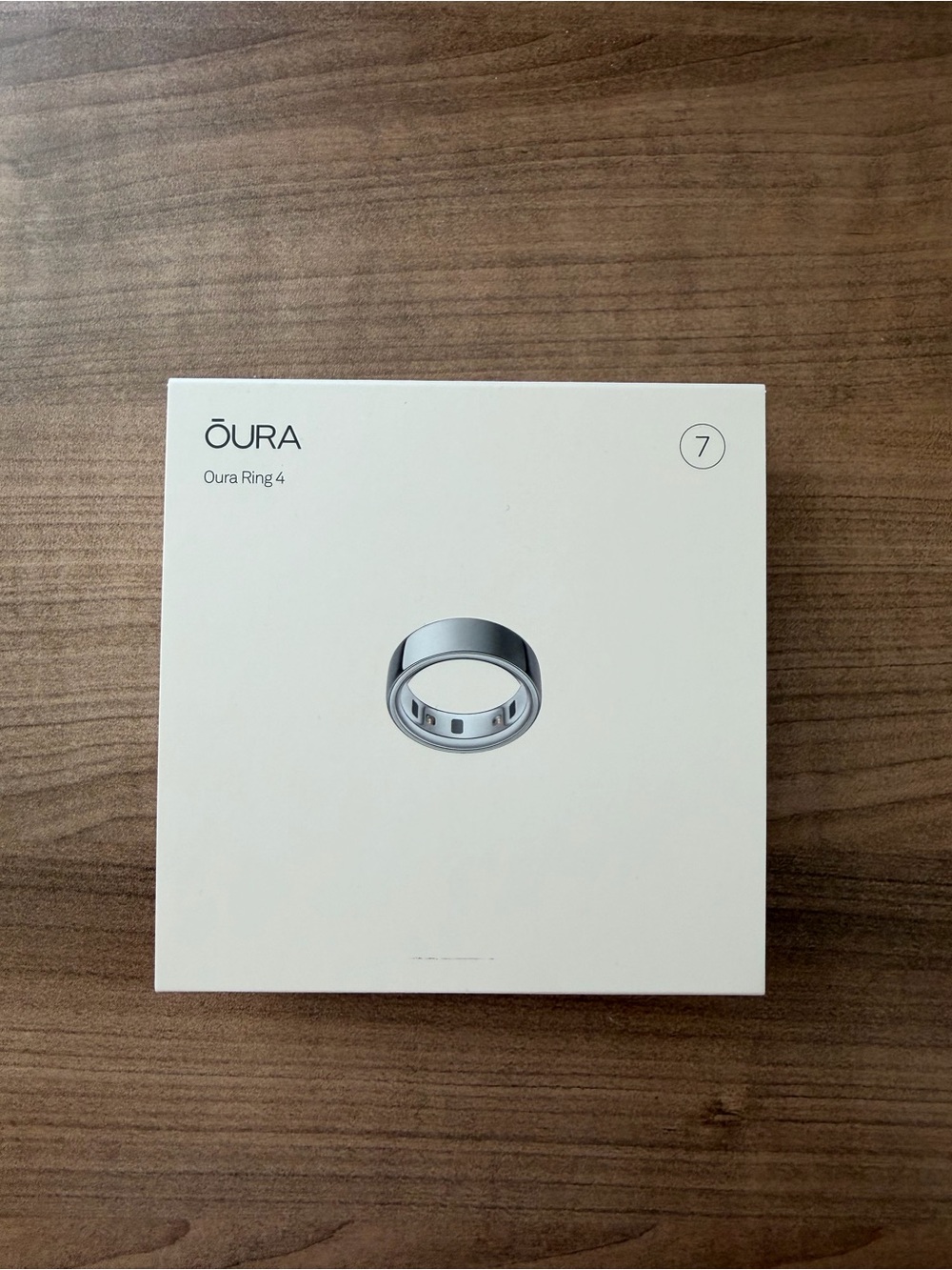 Oura Ring Gen 4 Size 7 Silver BRAND NEW NEVER WORN